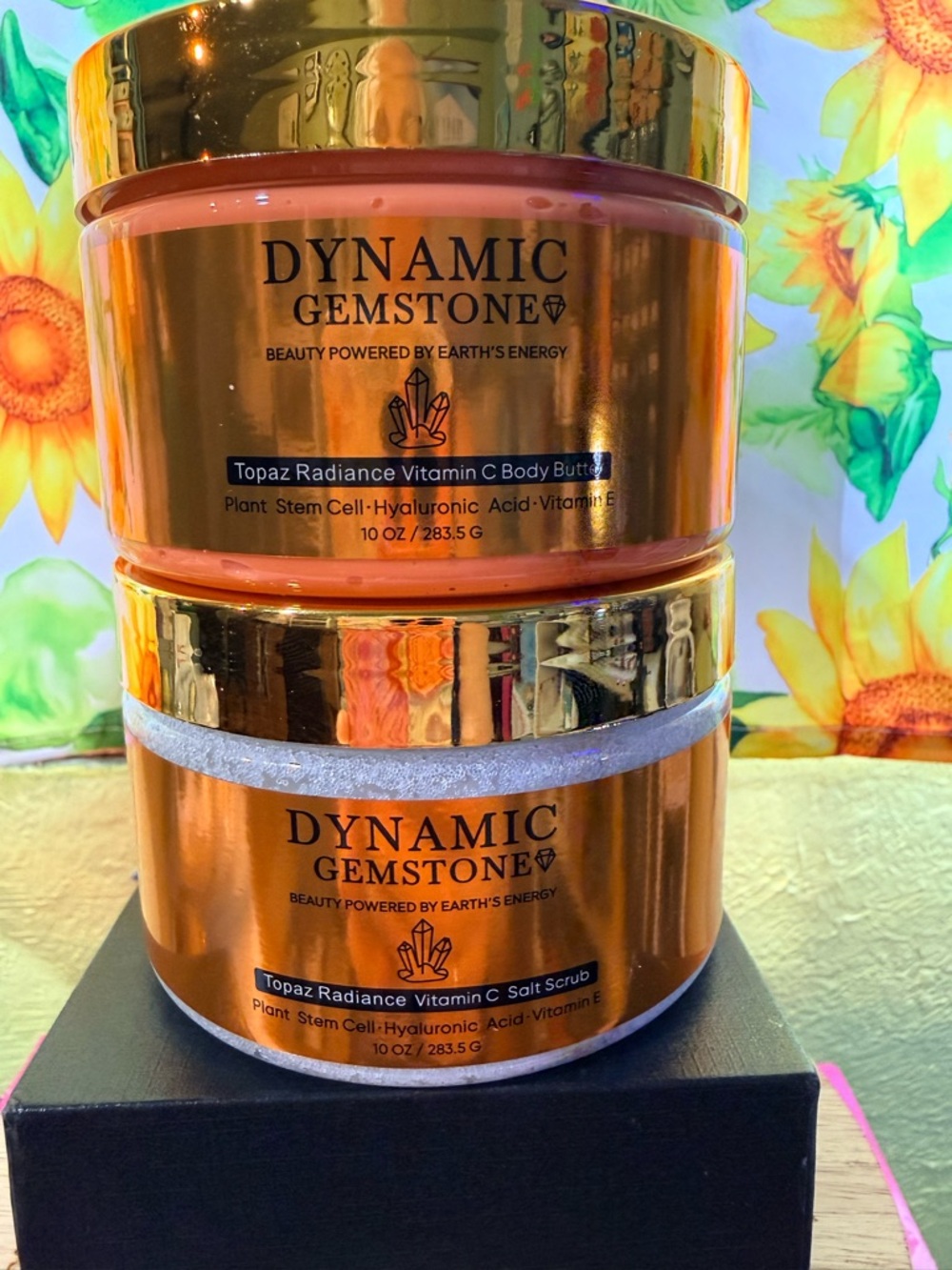 Mother’s Day! Dynamic Gemstone Topaz Radiance Vitamin C Body Butter & Salt Scrub